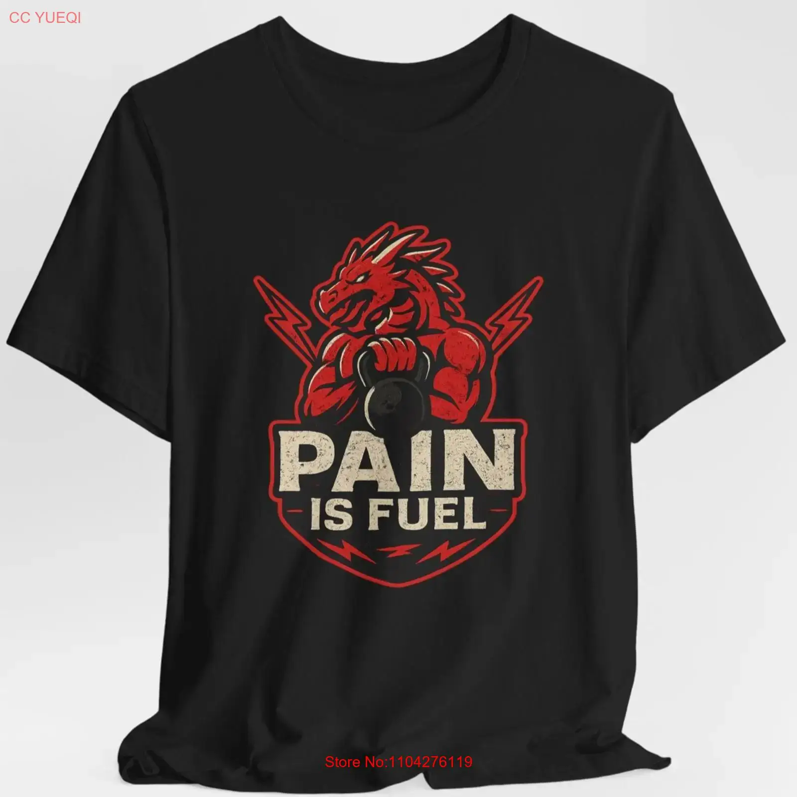Fuel Fitness & Nutrition Oakbank - Camiseta de gimnasio con estampado gráfico