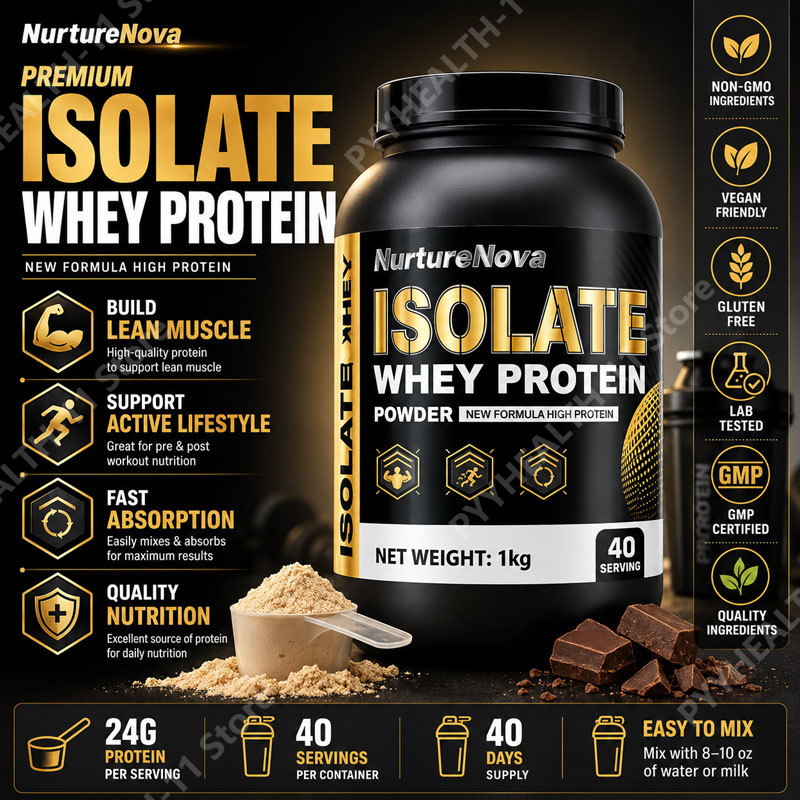 Nutrition Sports Fitness - Aislado de Proteína de Suero en