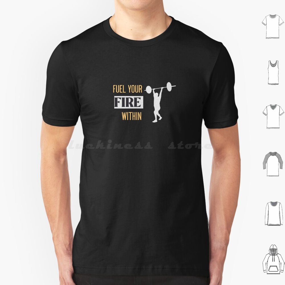 Fuel Your Fire Within Camiseta - Fuel Fitness & Nutrition Oakbank reseña y precio