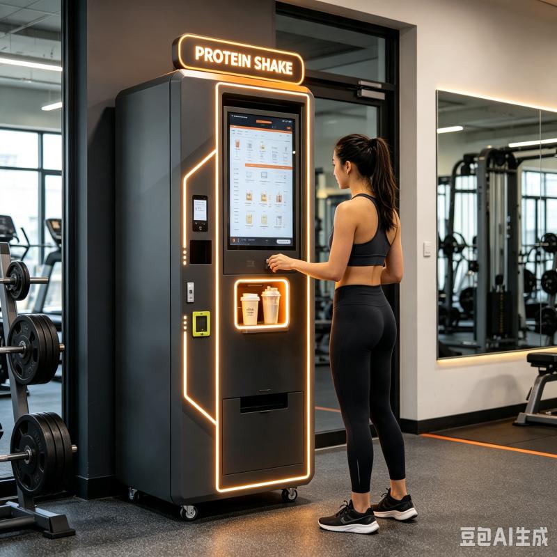 Máquina Expendedora Automática - Nutrition Sports Fitness reseña y precio