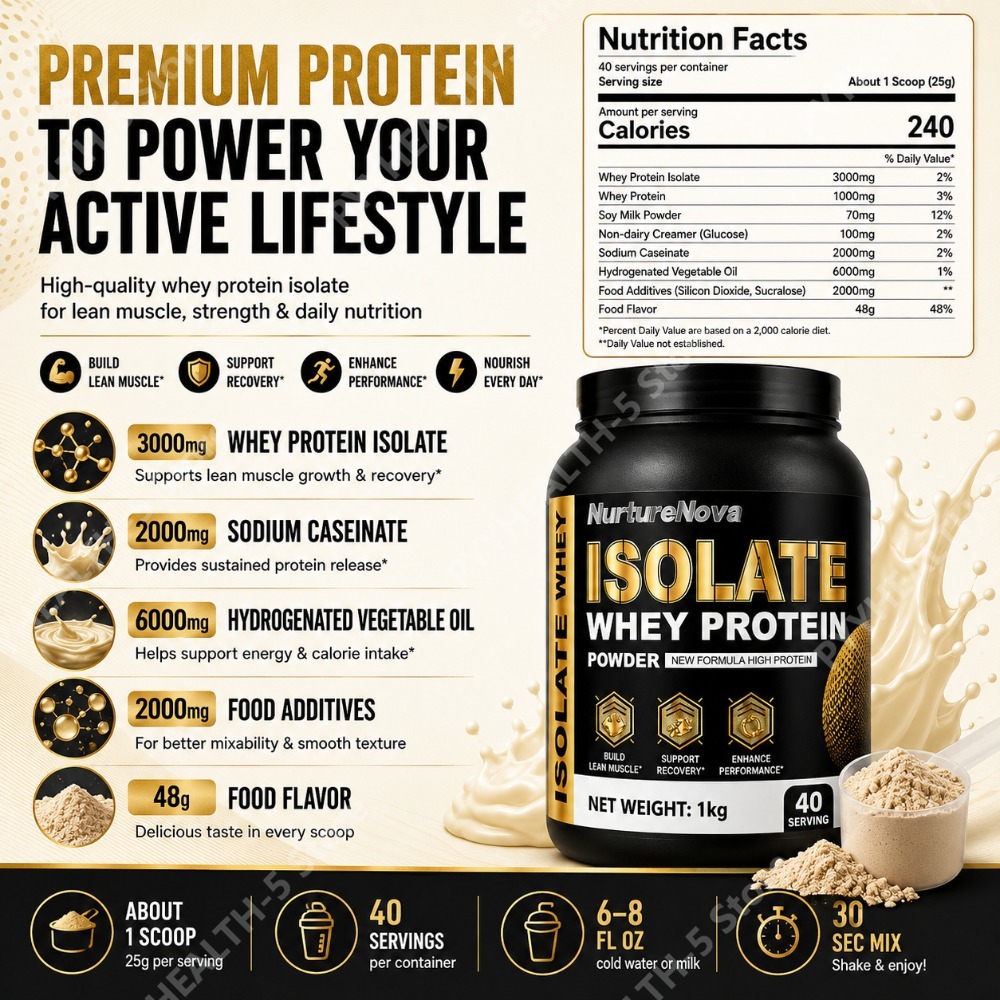 Proteína de Suero Aislada en P - Nutrition Sports Fitness reseña y precio
